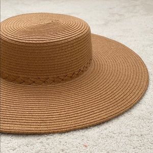 Wide Brim Straw Hat